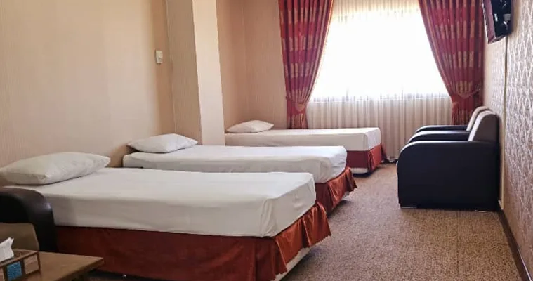 اتاق های هتل شارستان طلایی مشهد