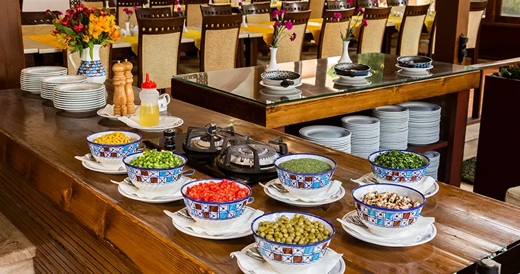 غذاهای هتل صفائیه یزد