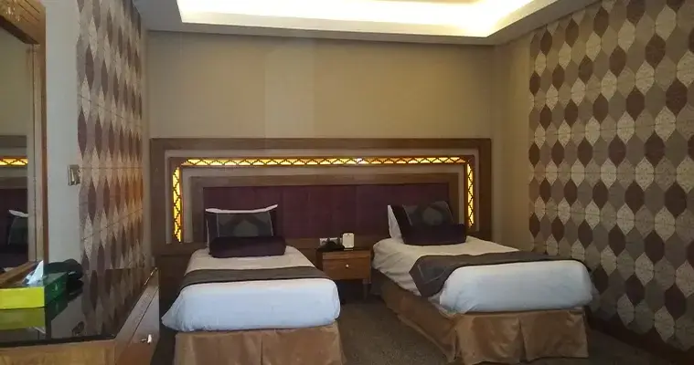 اتاق های هتل آریو برزن شیراز