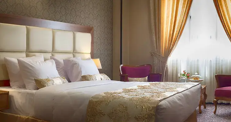 اتاق های هتل بین الحرمین شیراز
