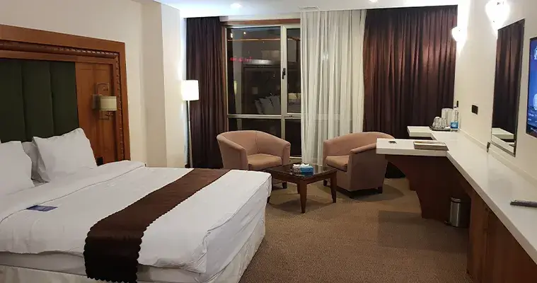اتاق های هتل پانوراما کیش