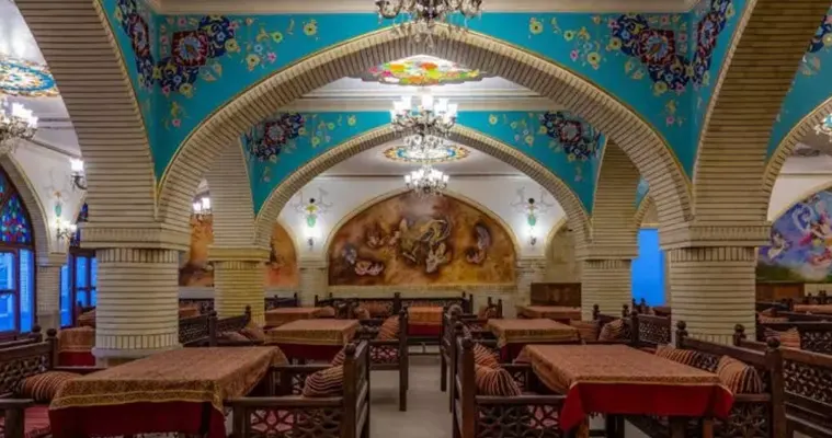 چایخانه سنتی هتل آریانا شیراز
