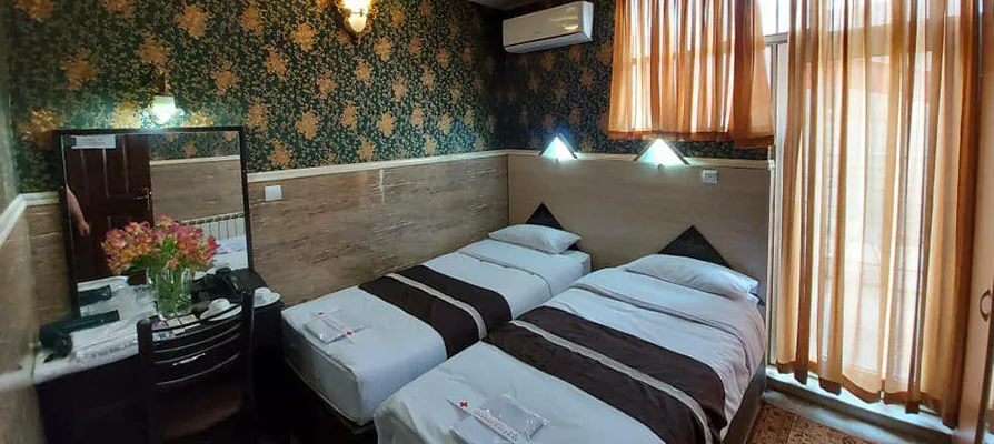 اتاق های هتل هخامنشیان پارتاک اصفهان
