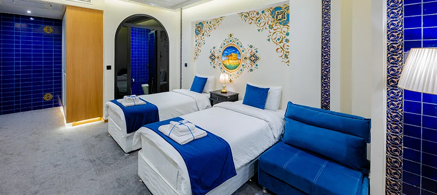 اتاق های هتل هنر اصفهان