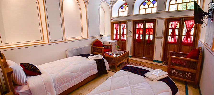 اتاق های هتل سنتی یاس اصفهان