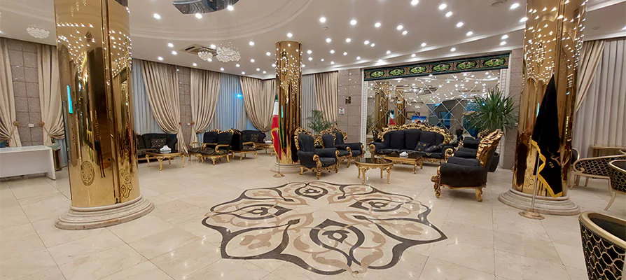 لابی هتل سایه در مشهد