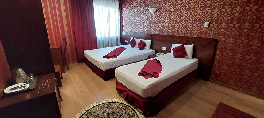 اتاق های هتل سایه در مشهد