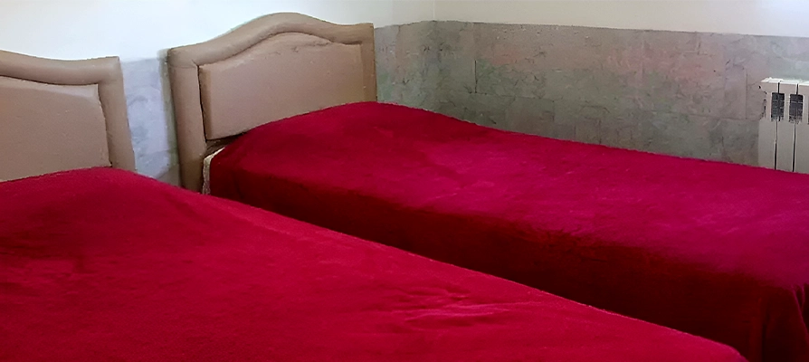 اتاقی از هتل قابوس گنبد کاووس